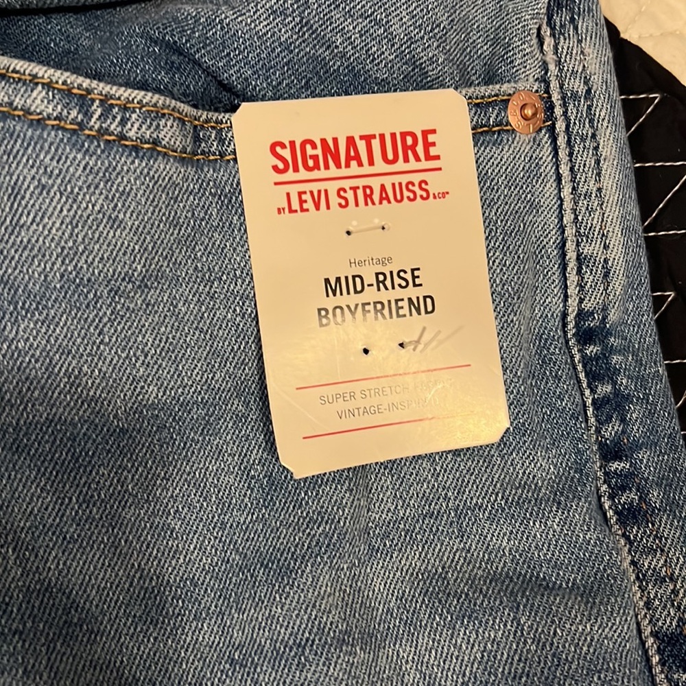 NWT Levi’s heritage boyfriend jeans size 16/33 - Picture 4 of 6